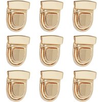 1-10PCS Metal Locks Bag Clasp Catch Buckles for Handbags Shoulder Bag Purse Totes Closures Snap Clasps DIY Craft Bag Accessories