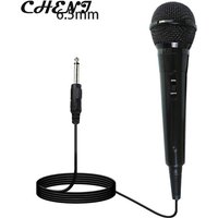 Handheld Microphone Suited for Speakers, Karaoke Singing Machines Cardioid Mic Dynamic Vocal Mic for Outdoor Activity