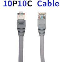 3M 5M RJ50 10P10C network Cable 10Core Cable STP Enternet Control Cable RJ48 Modular Plug With Shielded Connection Cable