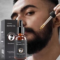 YURHERSU 30ml Neues Gesichts- und Bartwuchsöl ist geeignet für dicke, weiche, glatte, nährende Bartpflege für Männer.