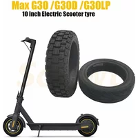 Original Tubeless Tire 60/70-6.5 for Ninebot MAX G30 G30D KickScooter Electric Scooter 10Inch Front Rear Tyre Wheel Parts