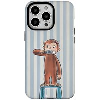 Lovely Cartoon C-Curious Georges Phone Case for iPhone 16 15 14 13 12 11 Pro Max Plus Luxury Double-layer Back Cover