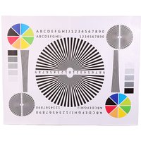 Lens Rear Focus Calibration Focusing Test Card Monitoring Camera Assembly Focusing Diagram 50*40CM