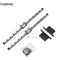 3D Printer Parts Ender 3/Ender 3 V2 Upgrade Y-axis Linear Rail Kit Ender-3 Pro dual MGN12H 300MM linear Rail Set Accessories