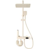 Bathroom Faucet Set with Multi-Function Buttons & Faucet Shower Head Set Thermostatic Shower Head Set Hot and Cool