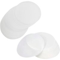 100Pcs Round Kitchen Blotting Paper Disposable Oil Absorbing Sheet Non-stick Hamburger Pad Paper for Fried Foods
