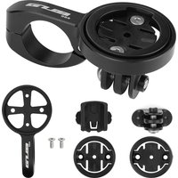22.2mm Bicycle TT Handlebar Computer Mount with 4 Adapters for Garmin for Bryton for Cateye for Sports Camera