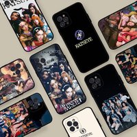 K-Katseye G-Gnarly Group Phone Case For IPhone 16 15 8 7 6 6S Plus X SE XR XS 14 11 12 13 Mini Pro Max Mobile Case