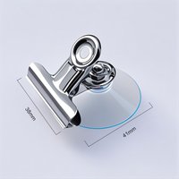 Suction Cup Clip Hook Wall Suction Cup Clip for Window Office Home Door Picture File Mall Store Smooth Surface Advertising Clips