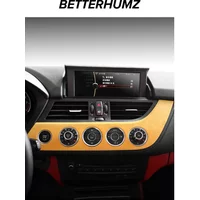 For BMW Z4 E89 2009-16 ABS Alcantara Central Control Dashboard Panel Decorative Protection Frame