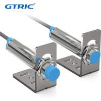 GTRIC LJ08/12/18 Proximity Switch Inductive Proximity Sensor NPN/PNP NO NC 24VDC 220VAC 1.2m Cable Detection Metal Switches