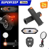 LED Turn Signal Left Right Handle Grip Wireless Remote Taillight for Kugoo Kukirin G2 Max G-Booster F3 Pro USB Rechargeable Lamp