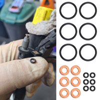 For Range Rover Sport Land Rover Discovery Jaguar Injector Seal Washer O-Ring Kit LR054612 LR022992 LR032818 3.0L TDV6 SDV6