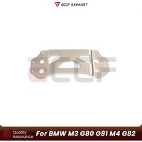 ECCF Stainless steel 3.5-inch mid pipe exhaust bracket for BMW M3 G80 G81 M4 G82 Enhance stability
