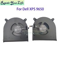 Notebook Cooler CPU GPU Fan For Dell XPS 16 9650 0F966V 08GVMH Cooler Radiator Fans NS75C41-23D01 NS75C42-23D02 F966V 8GVMH DC5V