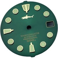 Heimdallr Watch Parts 28.5mm Green Dial With Golden Watch Hand C3 Luminous Suitable For NH35/36 Movement