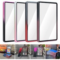 Gradient Color Aluminum Alloy Graded Cards Protector Case for PSA, UV & Scratch Resistant Trading Card Bumper Display Holder