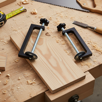 Cabinet Installation Clamp 10-91mm Reversed Woodworking Clamp C-Clamp For Wood Plastic Cutting Drilling Woodworking Tools