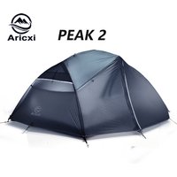 Silicone Coated Backpacking Tent, Lightweight for 4Season Outdoor Camping,Hiking,MSR Style, Includes Footprint, High Waterproof
