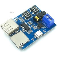 Mp3 nondestructive decoder board Built-in amplifier module TF card U disk decoding player
