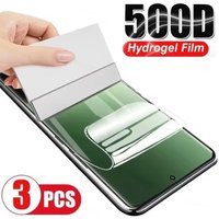 3Pcs Soft Hydrogel Film For Realme 10 13 12 11 Pro Plus Screen Protector For Realme 12X 14X 5G 15T 5G