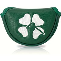 1pc Clover Golf Club Head Covers Golf Putter Cover Golf Stylish Club CoverSuitable for Outdoor Enthusiasts of Both Genders