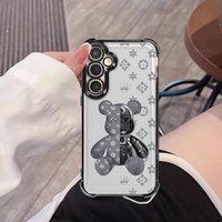 Luxury R-Robots Bears Case for Samsung Galaxy A16 A06 A73 A13 A15 A05 A23 A51 A12 A03 A07 A53 A54 A34 A33 A50 A14 A04 A24