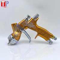 Tpaitlss GTl Pro Golden Spider Carving Spray Gun TE20 1.3mm Nozzle LVMP Paint Tool 600ml Cup Varnish and Primer for DEVILBLSS