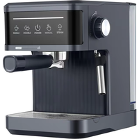 Kaffeemaschine für zu Hause, 20 Bar, Pumpendruck, energiesparend, selbstreinigend, tragbar, kleine Kaffeemühle für das Heimbüro