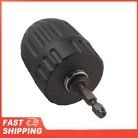 3/824UNF 0.810MM Keyless Drill Bit Chuck Clip w 1/4'' Hex Shank Rod Adapter W Drill Chuck Clip Chuck Clip Drill Bit Accessories