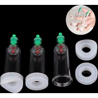 Household Vacuum Cupping Device Finger Jar Fingertip Facial Body Relax Health Massage Cupping Cup Chinese Dehumidification Can