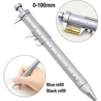 Multifunction Vernier Caliper Ballpoint Pen Gel Caliper Pen Pen Gadget For Men Women Women Gifts Engineer Woodworkers Carpenter