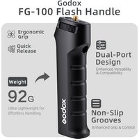 Godox FG-100 Flash Grip Camera Speedlite Hand Grip Flash Handle with 1/4inch Screw for Godox AD100pro AD200pro AD300pro