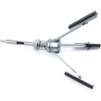 Three-jaw Cylinder Sander Inner Diameter Grinder Steel Car Engine Brake Cylinder Bore Hone Tool Flexible Shaft Honing 19-64mm