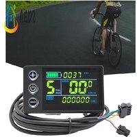 AliExpress AED2-S866 Electric Bicycle Display 24V/36V/48V Colorful LCD Screen Meter SM Ebike Power Assisted Scooter Control Dashboard