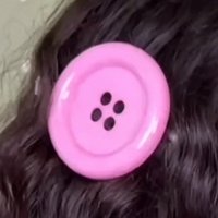 New Extra Large Button Y2K Hair Clip Candy Style Side Clip Extra Large Button Hair Clip Hair Accessories Candy Girl Hair Clip