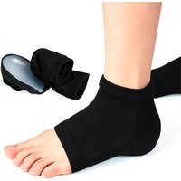 ABRT-Thickened Height Max Socks Sports 2.5/3.5Cm Half Invisible Height Increase Insole Anti-Slip Invisible Heel Lift Shoe