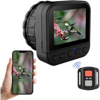 64MP 4K HD Eyepiece Camera for Birdwatching Hummingbird Astronomical Telescope with Video Camera with APP WIFI