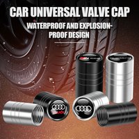 4PCS Car Styling Metal Wheel Tire Valve Caps Stem Case Badge For Audi Q8 RS Sline TT A3 A4 A5 S4 RS4 A7 S5 RS5 A6 A6 Q2 Q3 Q5 Q7
