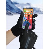 AliExpress LAOVCE Women and Men Winter Sports Warm Gloves Waterproof and Anti Slip Cycling Gloves Wind and Cold Resistant Outdoor Activity