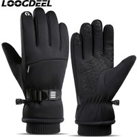 AliExpress loogdeel LOOGDEEL Touchscreen Warm Gloves Anti-slip Outdoor Sports Road Bike Cycling Gloves for Driving,Skiing,Running Winter Gloves