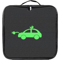 Car Charging Gun Storage Bag Hand-Held Waterproof Portable Storage Bag Large-Capacity Car Charging Cable Storage Bag