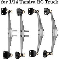 1 Pair Metal Front/rear Suspension Leaf Spring Plate Spring Hanger for 1/14 Tamiya RC Truck SCANIA 770S R620 VOLVO BENZ Man Car