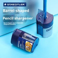 1pcs German STAEDTLER Pencil Sharpener Single Double Hole Sharpener Special For Thick And Thin Pencils Primary School Stationary