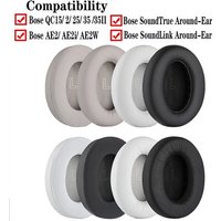 Replacement Ear Pads For Bose QuietComfort QC2/15/25/35/AE2/2W/2i Headphones Headband Cushion Protective Ear Pads Accessories