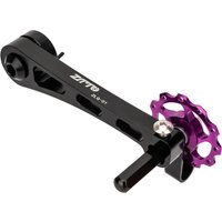 Aluminum Alloy Bicycle Single Speed Chain Tensioner Bike 1 Speed Chain Tensioner Adjuster Converter for Hanger Dropout Frame