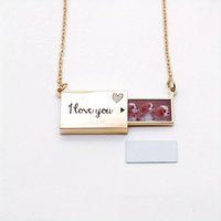 Personalized Picture Necklace Customized Name Fashion Necklaces Suitable for Different Neck Circumferences and Dressing Style
