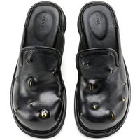 2025 New Washed Leather Cover Toe Niche With Eye High End Derby Casual Sandals Slippers for men