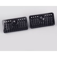 6H1-45214-00 6H1-45215-00 1 Pair Left Right Outboard Water Inlet Cover Fit for Yamaha Black Plastic