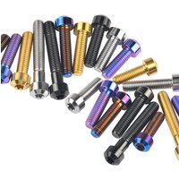 AliExpress YaRuiJia Yaruijia Titanium Bolt M5/M6/M8x10/15/20/25/30/35/40/45/50/60/65/70/80mm Torx Head Bicycle Car Refit Fastener Brake Bolt